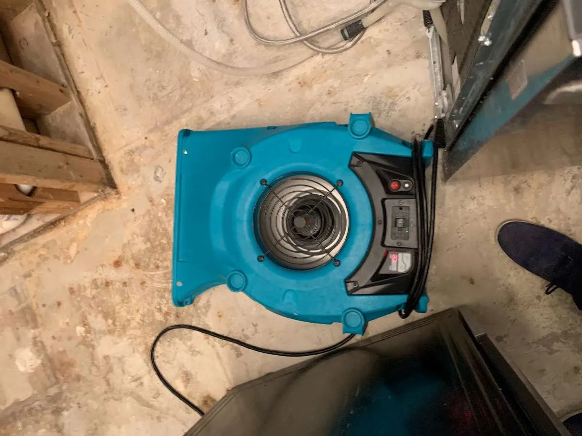 Air mover drying equipment for Mold Remediation & Removal in Waukesha